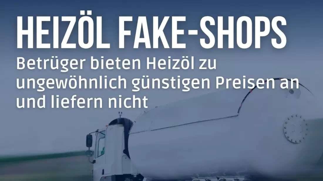 POL-PPTR: Polizei warnt vor Heizöl Fake-Shops: Betrüger bieten Heizöl zu ungewöhnlich günstigen Preisen an und liefern nicht - Bild: presseportal.de