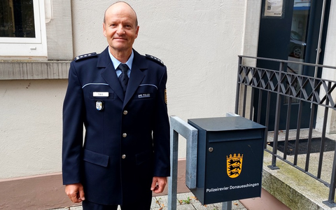 POL-KN: (Donaueschingen / Schwarzwald Baar Kreis) Das Polizeirevier Donaueschingen unter neuer Leitung (01.10.2025) - Foto: presseportal.de