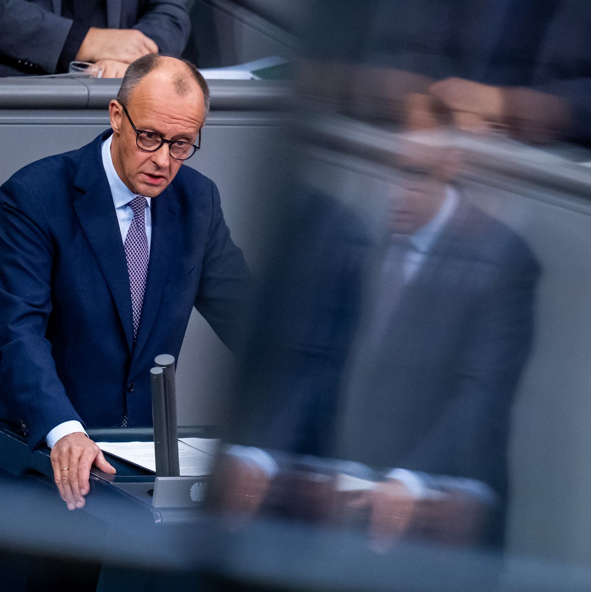 Bundeskanzler Friedrich Merz: Die Bundeswehr soll die «stärkste konventionelle Armee» in der EU werden.  - Foto: Michael Kappeler/dpa