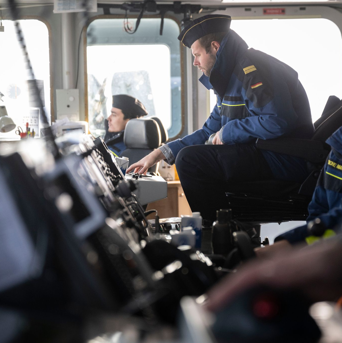 Das Schießgebiet liegt fernab der zivilen Schifffahrtsrouten. - Foto: Philip Dulian/dpa