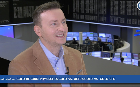 Jens Chrzanowski (XTB): „Wir haben Multi-Krisen: Immer wenn es unsicher wird, steigt Gold - Foto: inside-wirtschaft.de