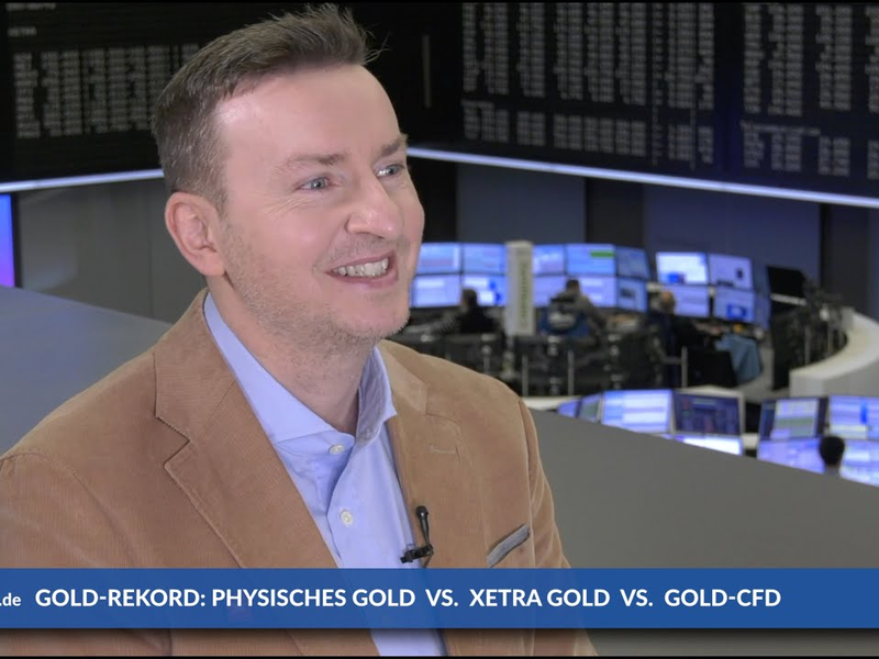 Jens Chrzanowski (XTB): „Wir haben Multi-Krisen: Immer wenn es unsicher wird, steigt Gold - Foto: inside-wirtschaft.de