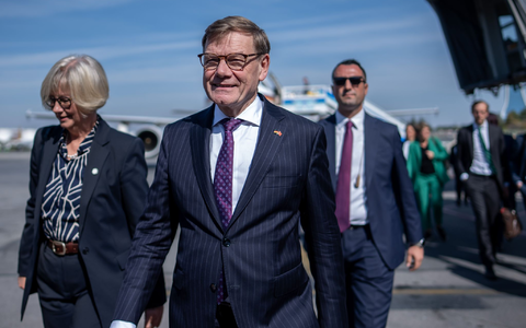 Vor dem Hintergrund eines ungewissen Nahost-Friedens ist Außenminister Johann Wadephul (CDU) in die Türkei gereist. - Foto: Michael Kappeler/dpa