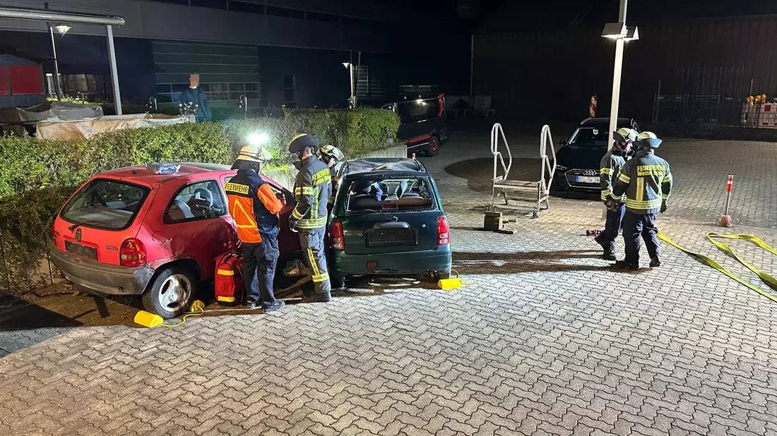 FW-EN: Übung // Technische Hilfeleistung - Verkehrsunfall - Bild: presseportal.de