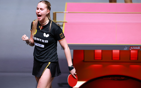 Im EM-Halbfinale: Annett Kaufmann und das deutsche Tischtennis-Team eilen bei der EM in Zadar von Sieg zu Sieg. - Foto: Liu Xu/XinHua/dpa