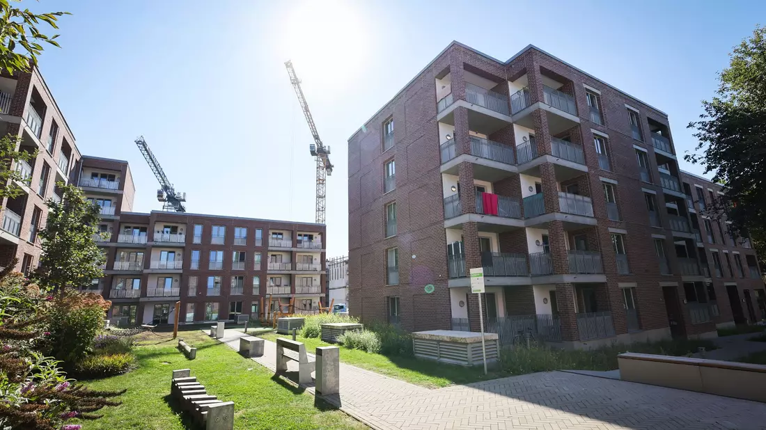 Neubau von Wohnungen in Hamburg: Jetzt soll mehr Tempo in den Bau. (Archivfoto) - Bild: Christian Charisius/dpa
