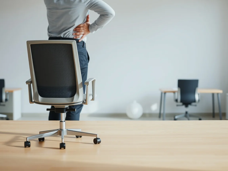 Bürogymnastik: Krankenkassen kämpfen gegen Rückenleiden - Foto: über boerse-global.de