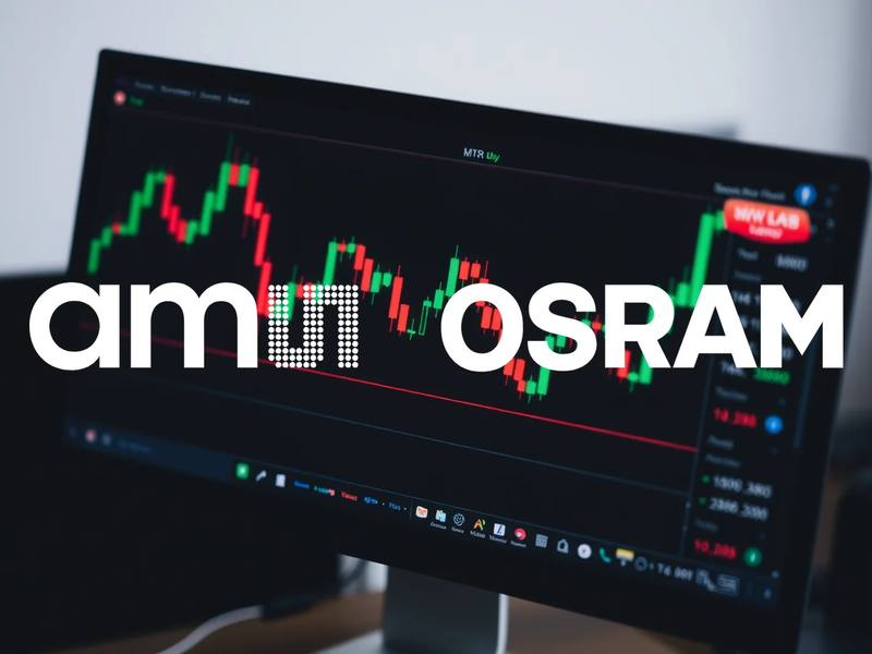 AMS-Osram Aktie: Rätselhafte Ruhe - Foto: über boerse-global.de