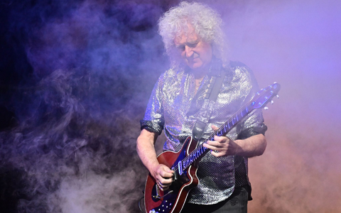 Weltberühmt, aber kein Solo ohne Fehler: Brian May stört sich nicht daran. - Foto: Bernd Weißbrod/dpa Weltberühmt, aber kein Solo ohne Fehler: Brian May stört sich nicht daran. - Foto: Bernd Weißbrod/dpa