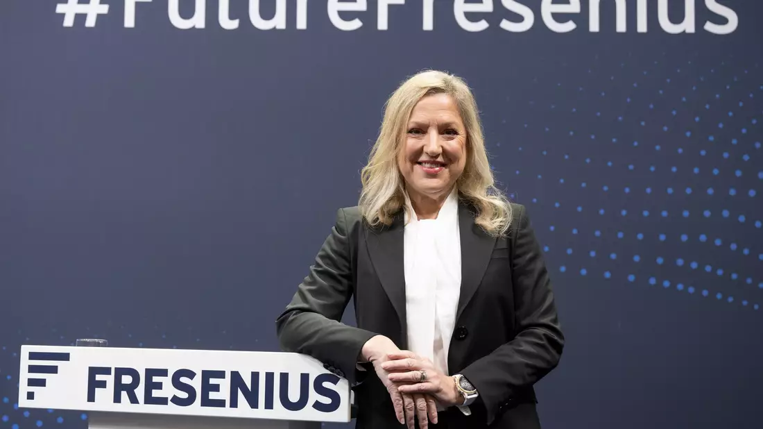 Helen Giza, Chefin von Fresenius Medical Care, zählt zu den wenigen weiblichen CEOs (Archivbild) - Bild: Boris Roessler/dpa