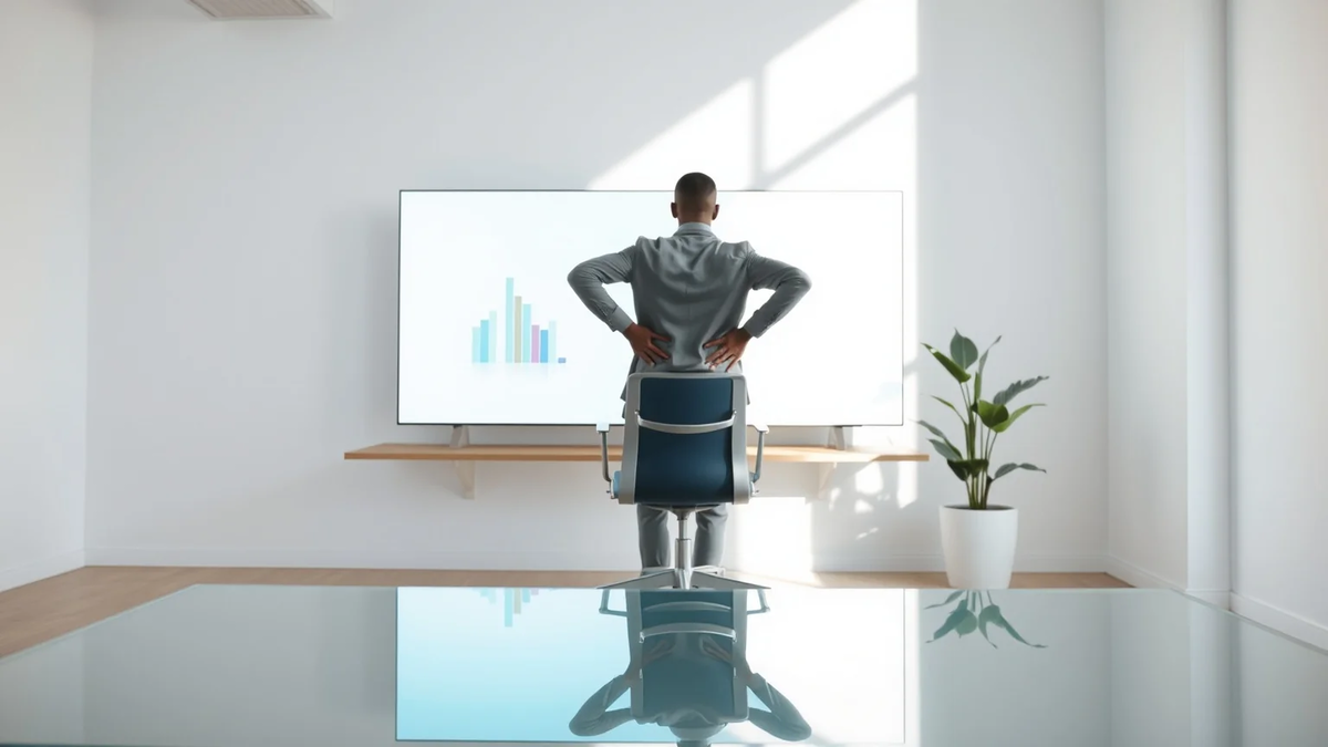 Rückenschmerz-Krise: Deutsche Büroarbeiter häufiger krank als je zuvor - Foto: über boerse-global.de