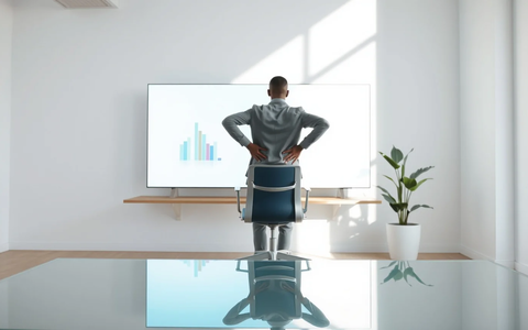 Rückenschmerz-Krise: Deutsche Büroarbeiter häufiger krank als je zuvor - Foto: über boerse-global.de