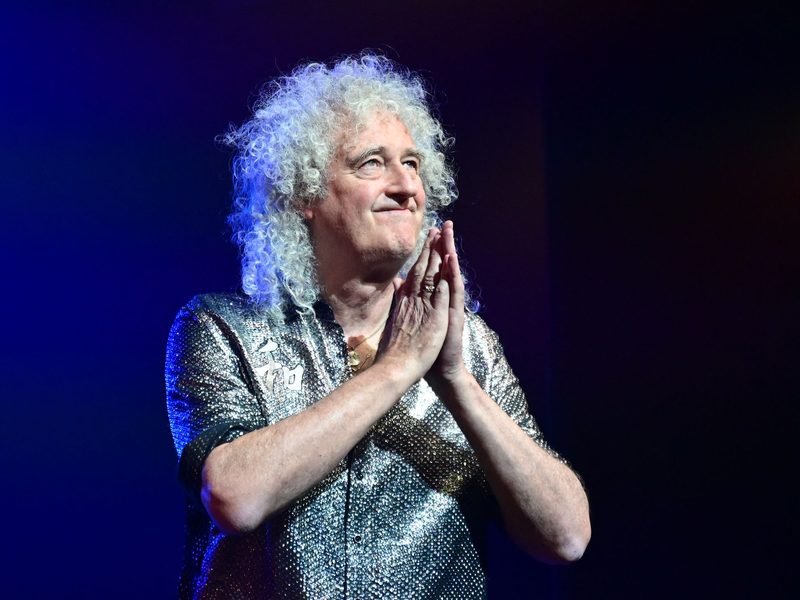 Queen war nicht nur Freddie Mercury: Brian May selbst schrieb viele berühmte Songs. - Foto: Bernd Weißbrod/dpa