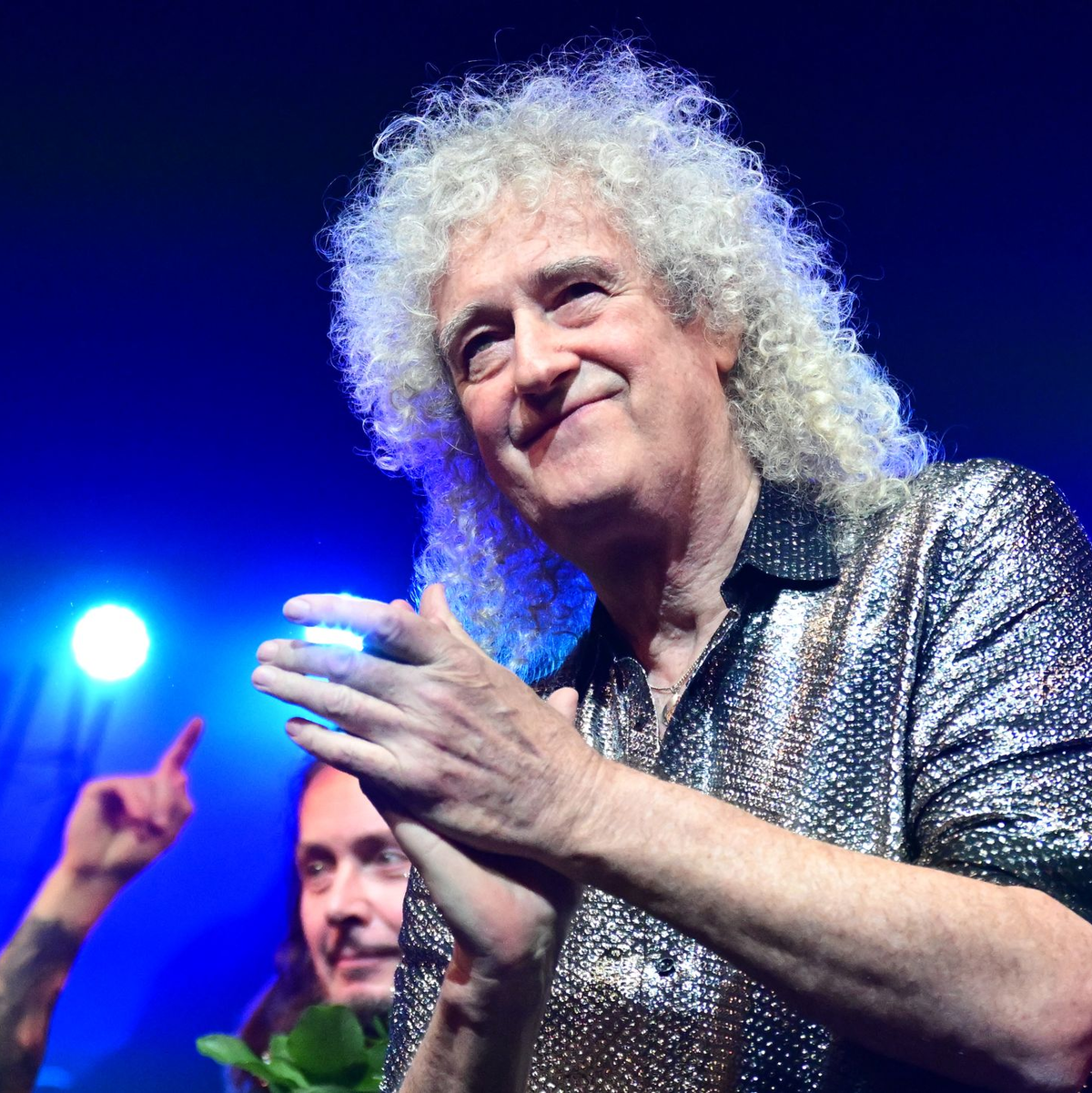 May ist ein Mann vieler Talente: So ist er beispielsweise Doktor der Astrophysik und Buchautor. - Foto: Bernd Weißbrod/dpa