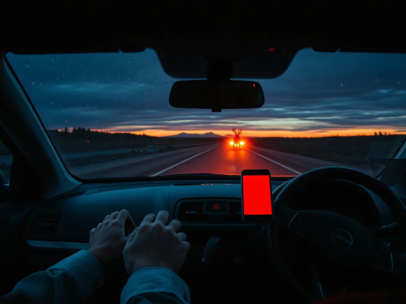 Ablenkung und Wild: Herbstgefahren für Autofahrer - Foto: über boerse-global.de