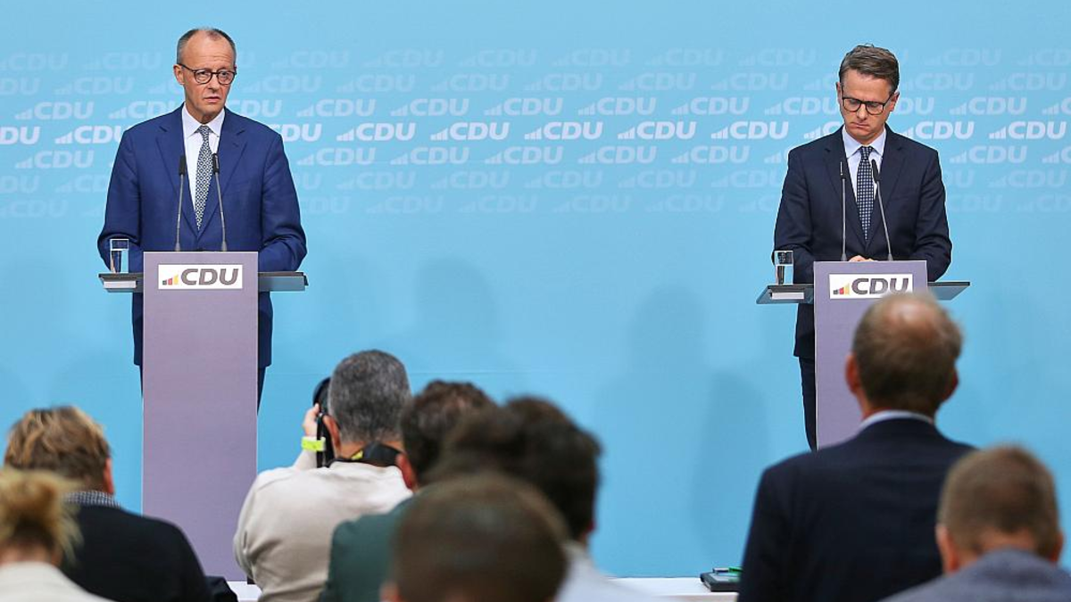 Friedrich Merz und Carsten Linnemann am 20.10.2025 - Foto: über dts Nachrichtenagentur