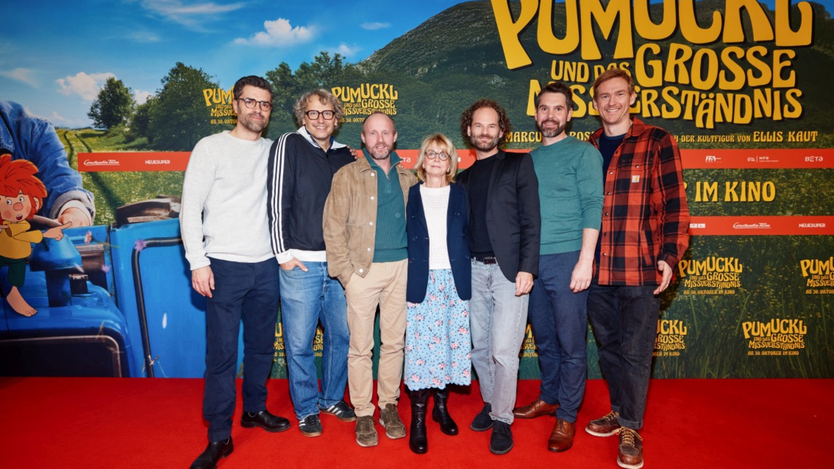 PUMUCKL UND DAS GROSSE MISSVERSTÄNDNIS / Große Premiere für den kleinen Kobold / PUMUCKL feiert sein Kino-Comeback in München - Foto: presseportal.de