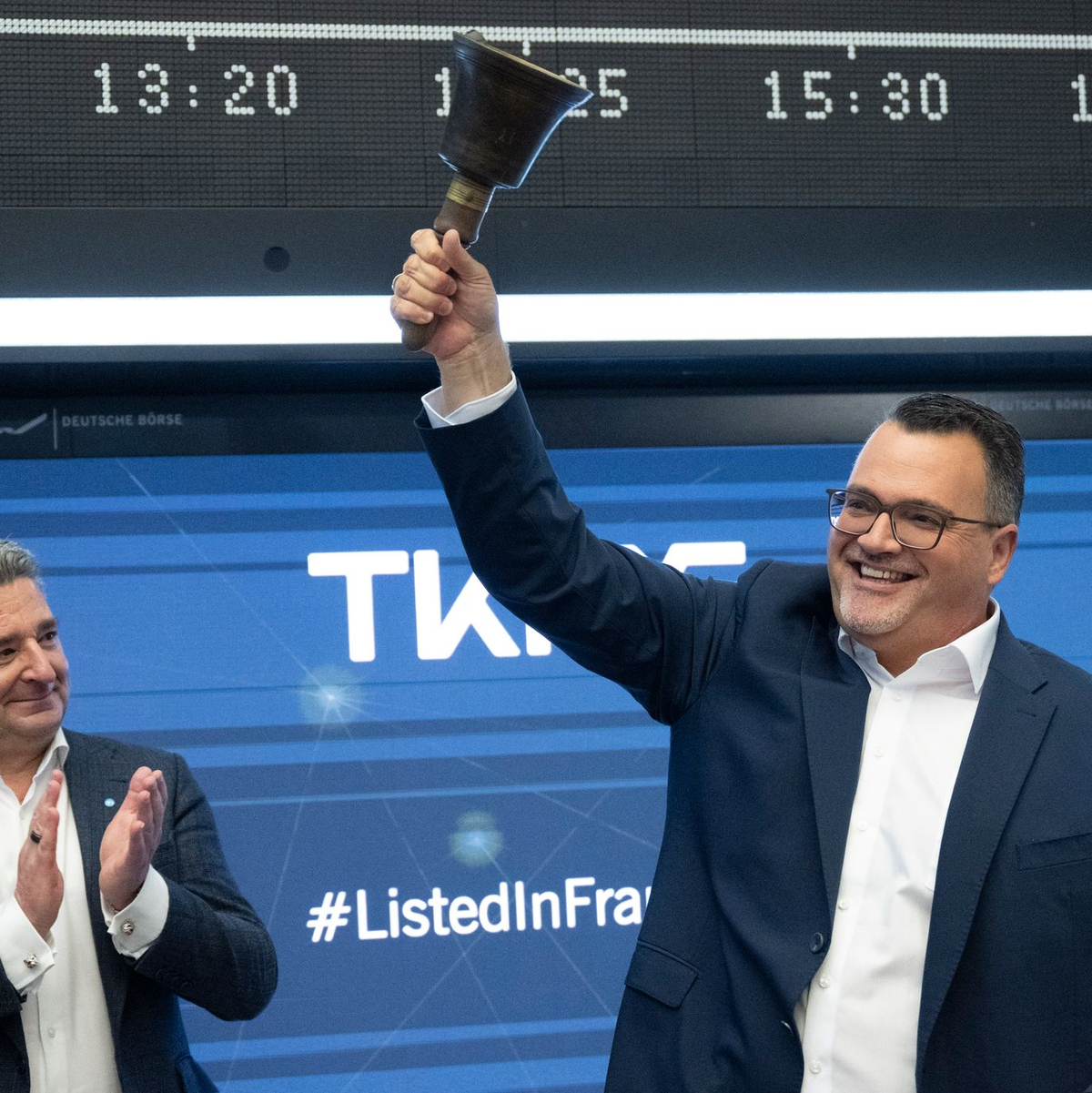 In Deutschland wagten sich in diesem Jahr vergleichsweise wenige Unternehmen an die Börse - aber drei der Neulinge zählen zu den größten europäischen Börsengängen 2025: unter anderem der des Marineschiffbauers TKMS. (Archivbild) - Foto: Boris Roessler/dpa