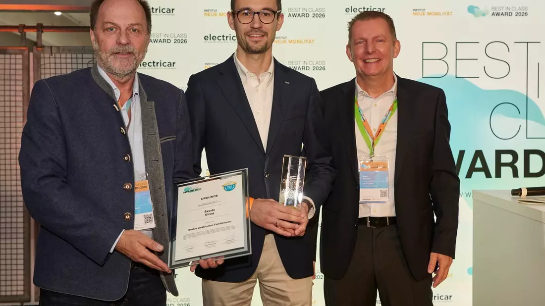 Doppelter Erfolg für den Škoda Elroq beim ‚Best in Class Award‘ 2026 - Bild: presseportal.de