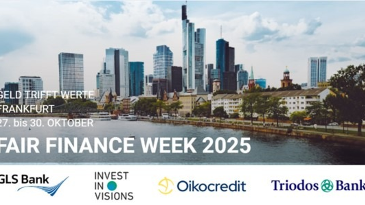 Fair Finance Week 2025 / Geld trifft Werte - Foto: presseportal.de