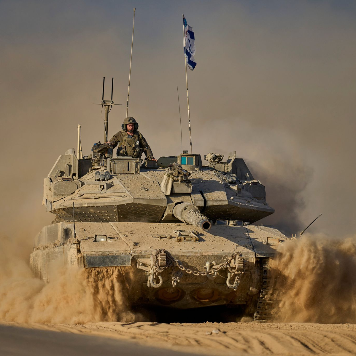 Israels Armee hat bestätigt, dass es im Gazastreifen erneut Zwischenfälle gegeben hat. - Foto: Ohad Zwigenberg/AP