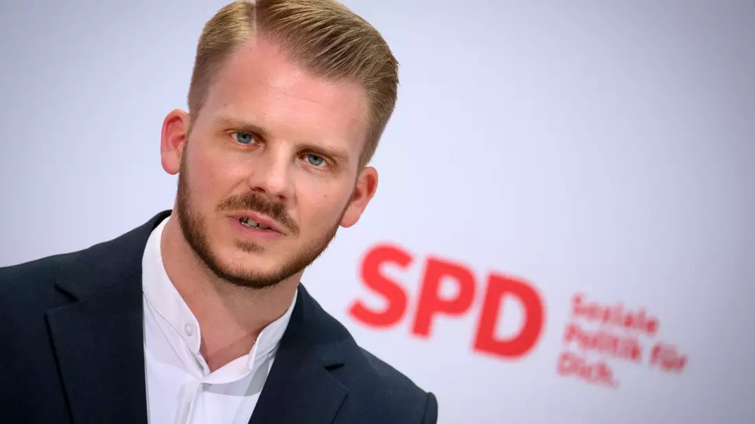 SPD-Generalsekretär Klüssendorf kritisiert Kanzler Merz für seine «Stadtbild»-Äußerung. (Archivfoto).  - Bild: Bernd von Jutrczenka/dpa