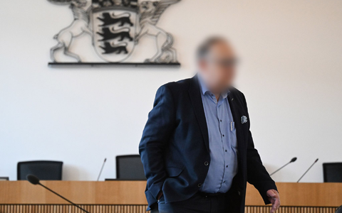 Der Ex-Alno-Chef wies während des Verfahrens die Vorwürfe zurück. (Archivbild) - Foto: Bernd Weißbrod/dpa