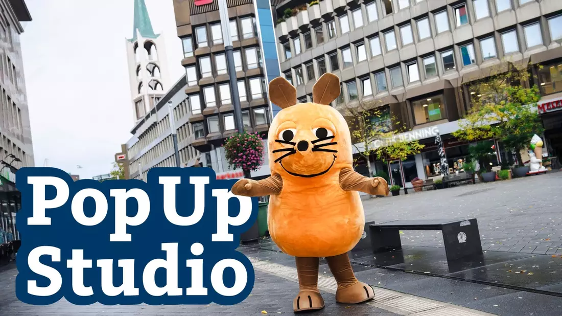 Mittendrin in Gelsenkirchen: Das WDR PopUp Studio startet am 3. November - Bild: presseportal.de