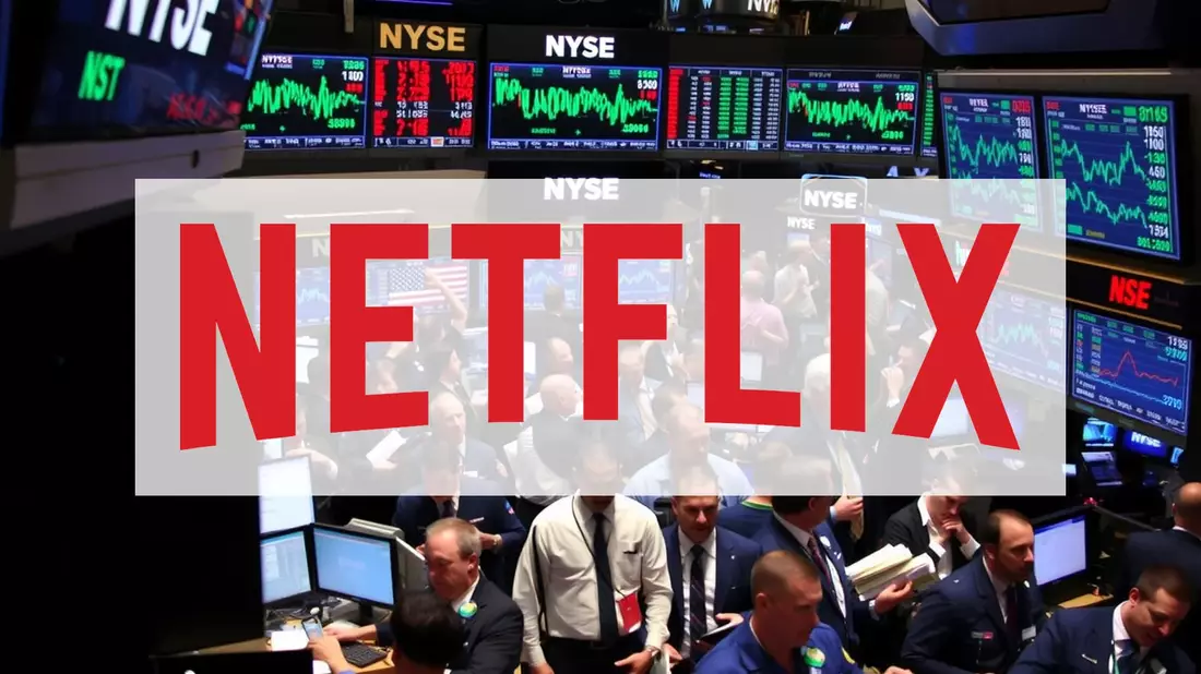 Netflix Aktie: Gewinnwachstum beeindruckt Illustration mit AI erstellt übermittelt durch boerse-global.de
