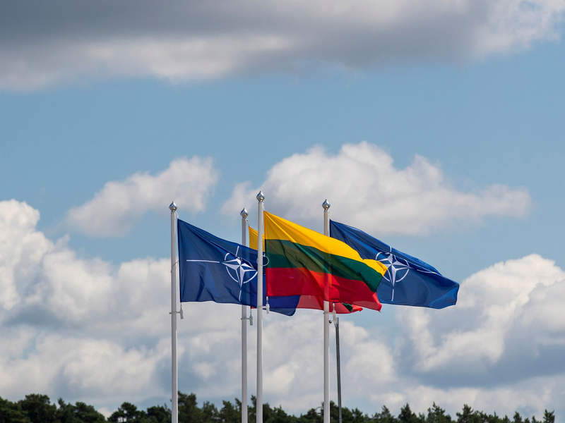 Litauen beklagt eine Verletzung seines Luftraums durch Russland. (Symbolbild) - Foto: Mindaugas Kulbis/AP/dpa