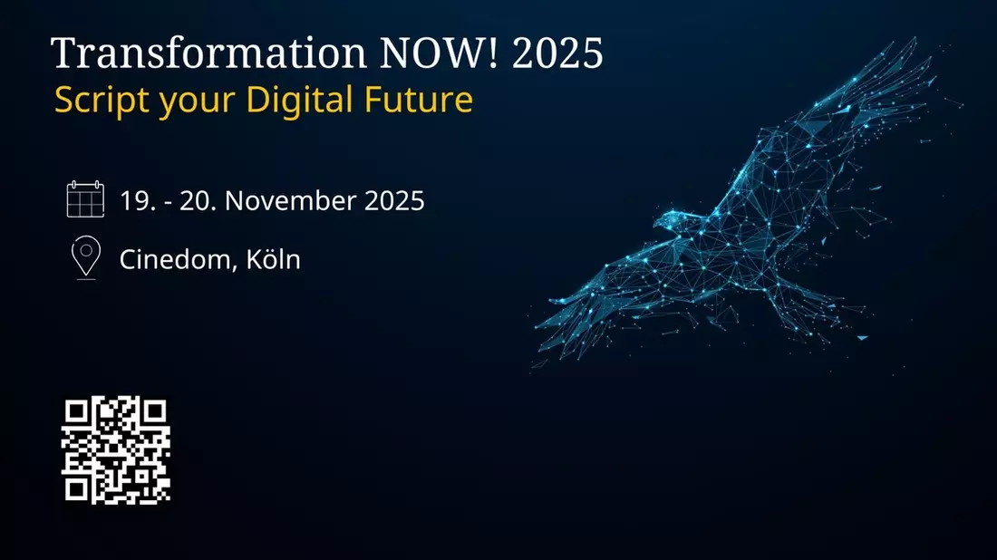Die Transformation NOW! 2025: Mit SAP® auf großer Leinwand in die digitale Zukunft - Bild: presseportal.de