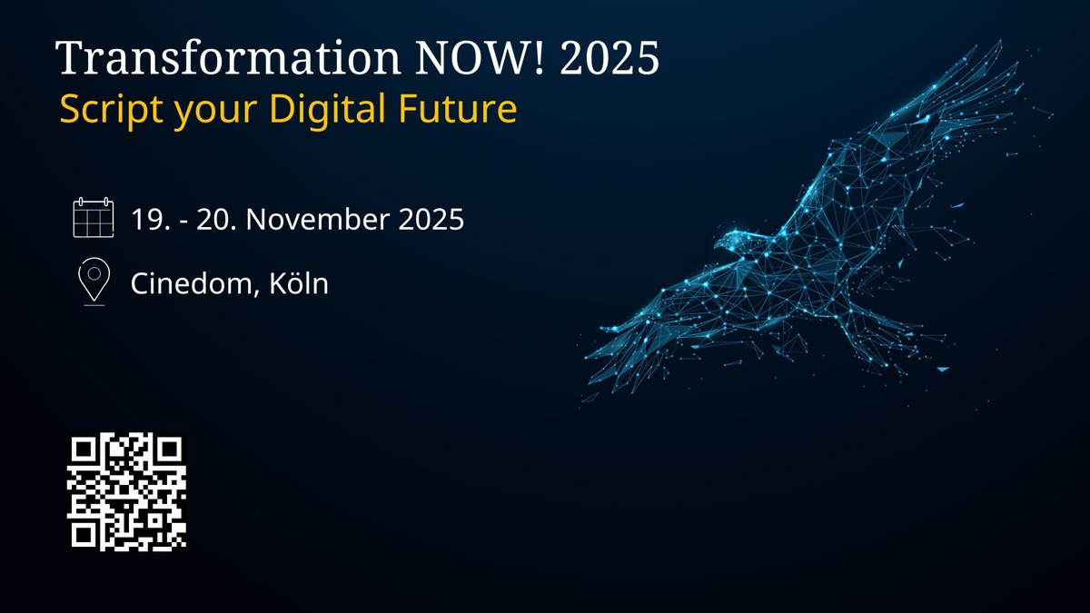 Die Transformation NOW! 2025: Mit SAP® auf großer Leinwand in die digitale Zukunft - Foto: presseportal.de