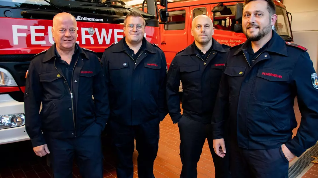 Feuerwehr Goch: Julian van Beek ist neuer Leiter der Löscheinheit Kessel - Bild: presseportal.de