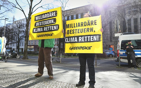 Greenpeace-Protest (Archiv) - Foto: über dts Nachrichtenagentur