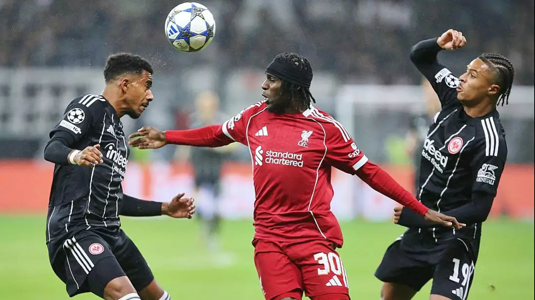 Eintracht Frankfurt - FC Liverpool am 22.10.2025 - Bild: über dts Nachrichtenagentur