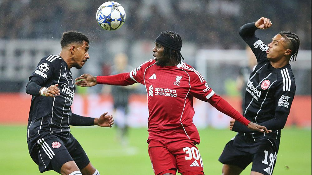 Eintracht Frankfurt - FC Liverpool am 22.10.2025 - Foto: über dts Nachrichtenagentur
