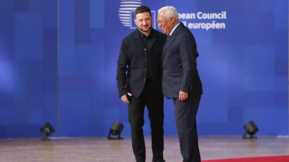 Wolodymyr Selenskyj und António Costa am 23.10.2025 - Bild: über dts Nachrichtenagentur