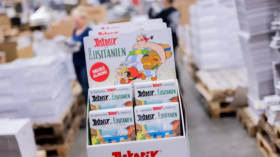  «Asterix in Lusitanien» ist jetzt herausgekommen. - Bild: Rolf Vennenbernd/dpa