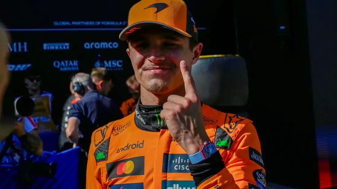Kann Lando Norris alle Selbstzweifel abschütteln? - Bild: Denes Erdos/AP POOL/AP/dpa