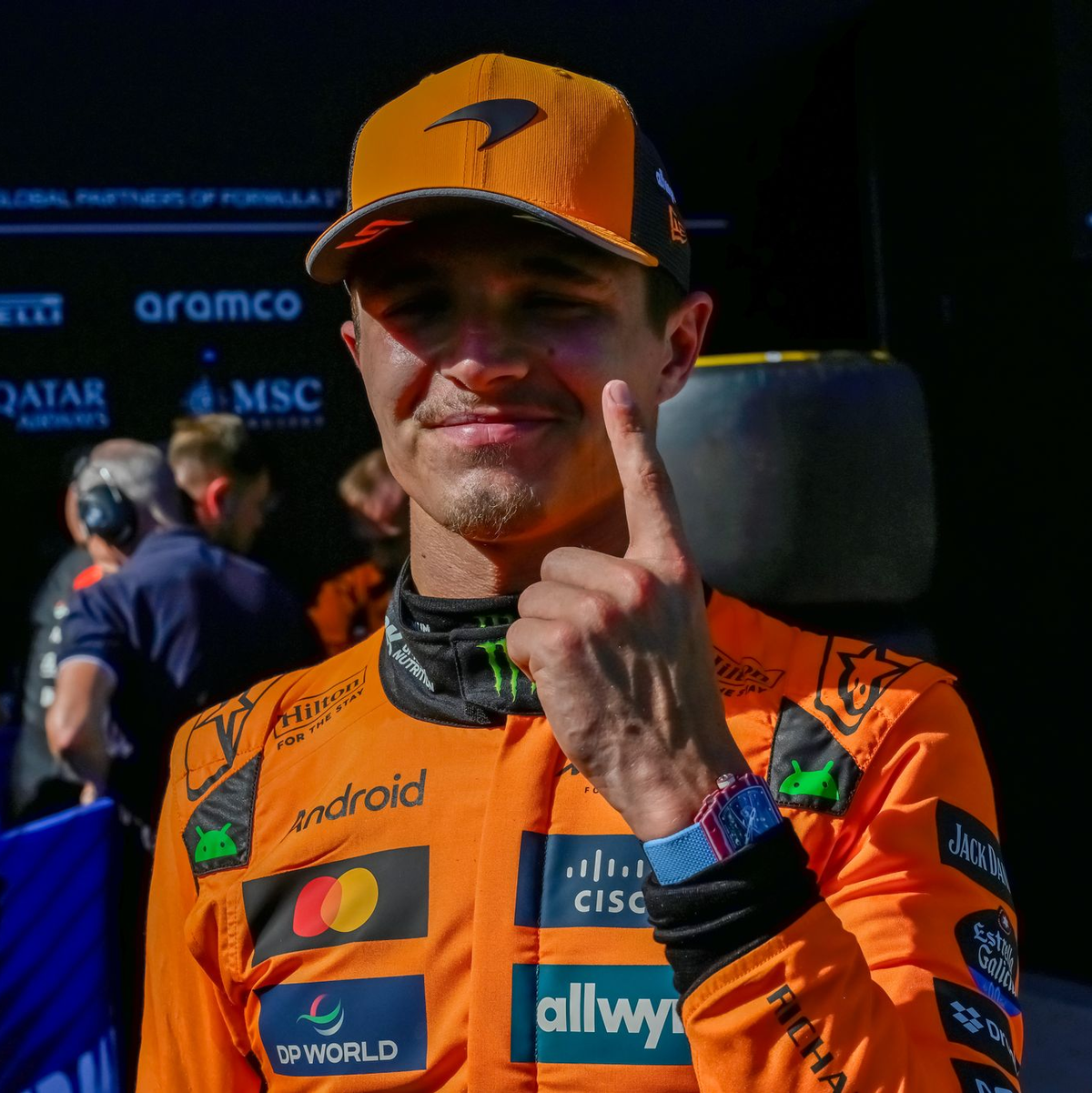 Kann Lando Norris alle Selbstzweifel abschütteln? - Foto: Denes Erdos/AP POOL/AP/dpa