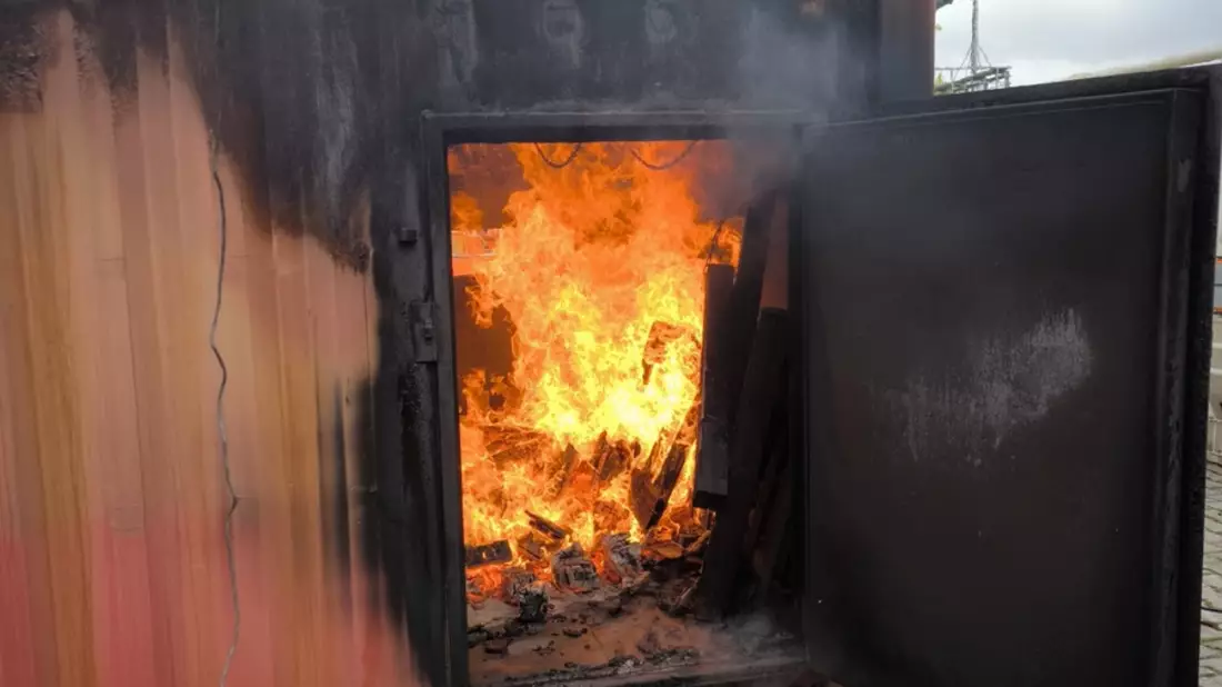 FW-EN: Wetter - Heißausbildung bei der Berufsfeuerwehr Hagen - Bild: presseportal.de