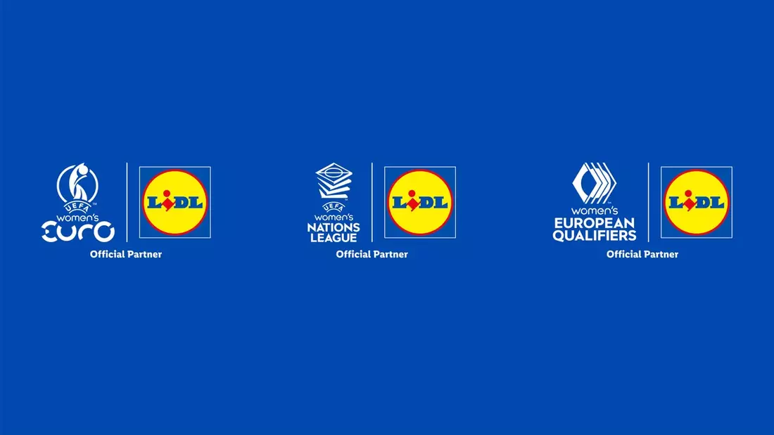UEFA Partnerschaft bis 2030: Lidl verlängert sein Engagement für den Frauenfußball - Bild: presseportal.de