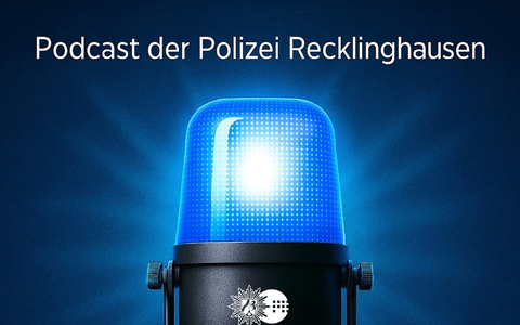 POL-RE: Kreis Recklinghausen/Bottrop: Blaulichtstimme - Der Podcast der Polizei Recklinghausen - Grafik - Foto: presseportal.de