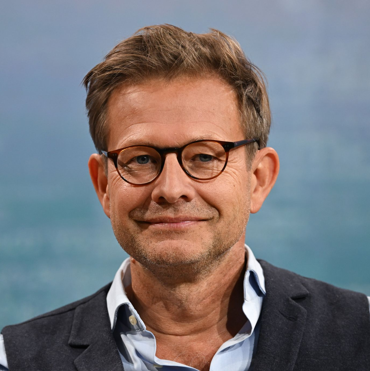 Der Autor auf der Frankfurter Buchmesse. (Archivbild) - Foto: Arne Dedert/dpa