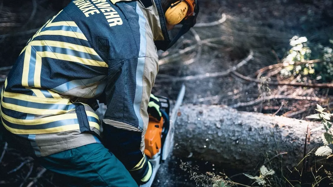 FW Hünxe: Sturmschaden - Bild: presseportal.de