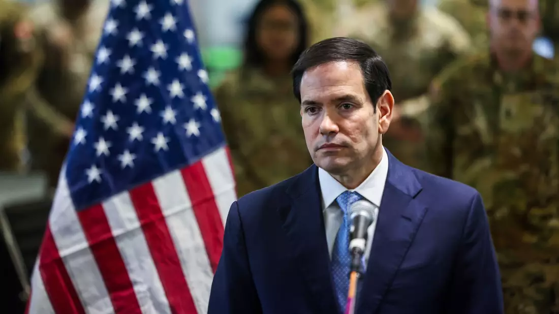 Die USA wollen nach Worten von Außenminister Rubio sicherstellen, dass die Waffenruhe hält.  - Bild: Fadel Senna/Pool AFP via AP/dpa