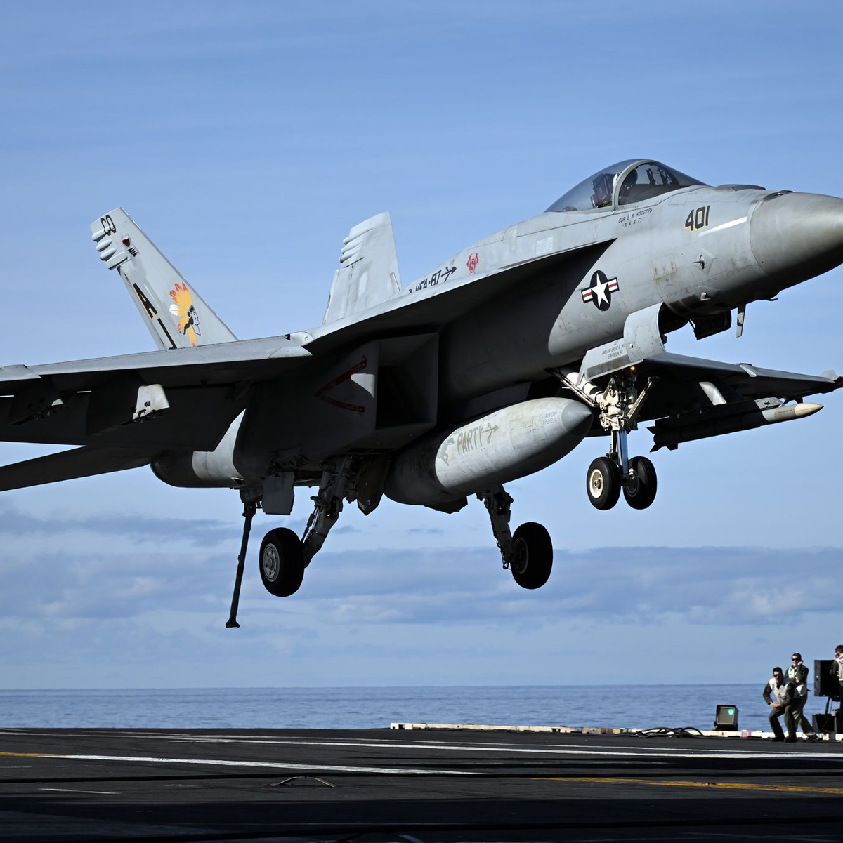 Die «USS Gerald R. Ford» ist das größte Kriegsschiff der Erde und bietet Platz für bis zu 90 Kampfflugzeuge und Hubschrauber. (Archivbild) - Foto: Federico Gambarini/dpa