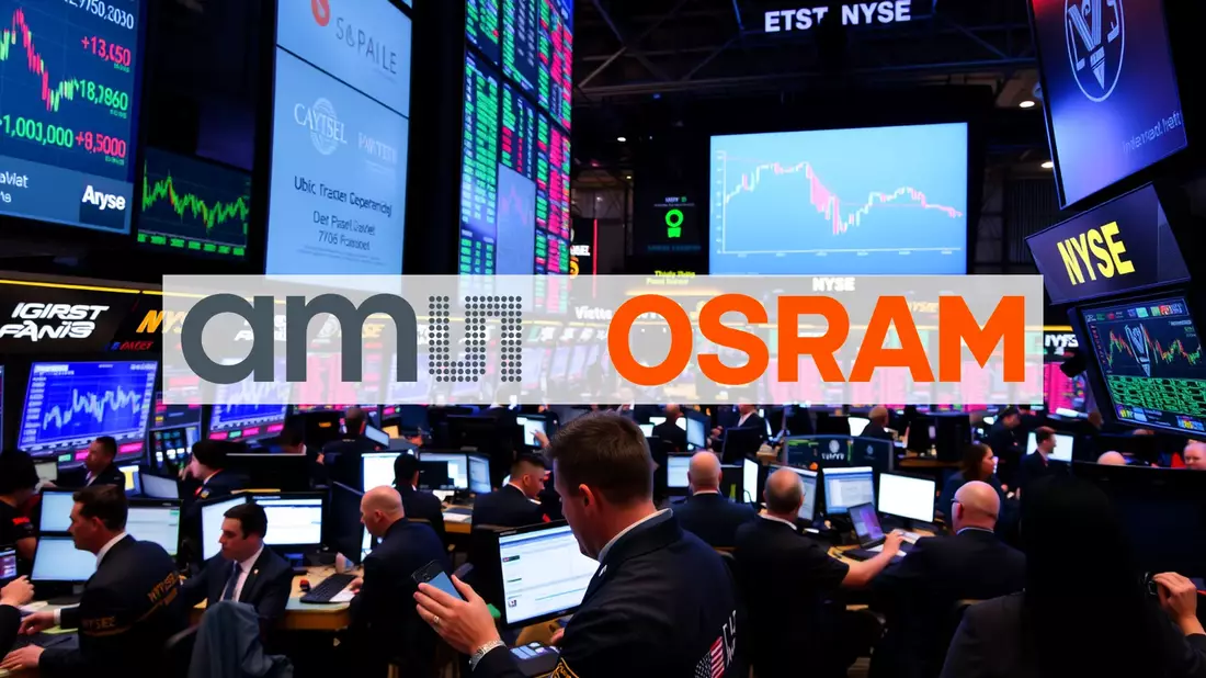 Ams Osram Aktie: Kampf der Extreme! - Bild: über boerse-global.de