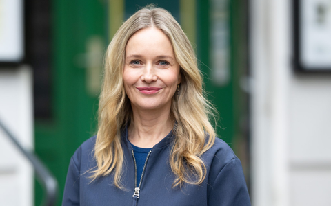 Mit elf hat sie den ersten Film gedreht: Stefanie Stappenbeck,. - Foto: Sebastian Gollnow/dpa