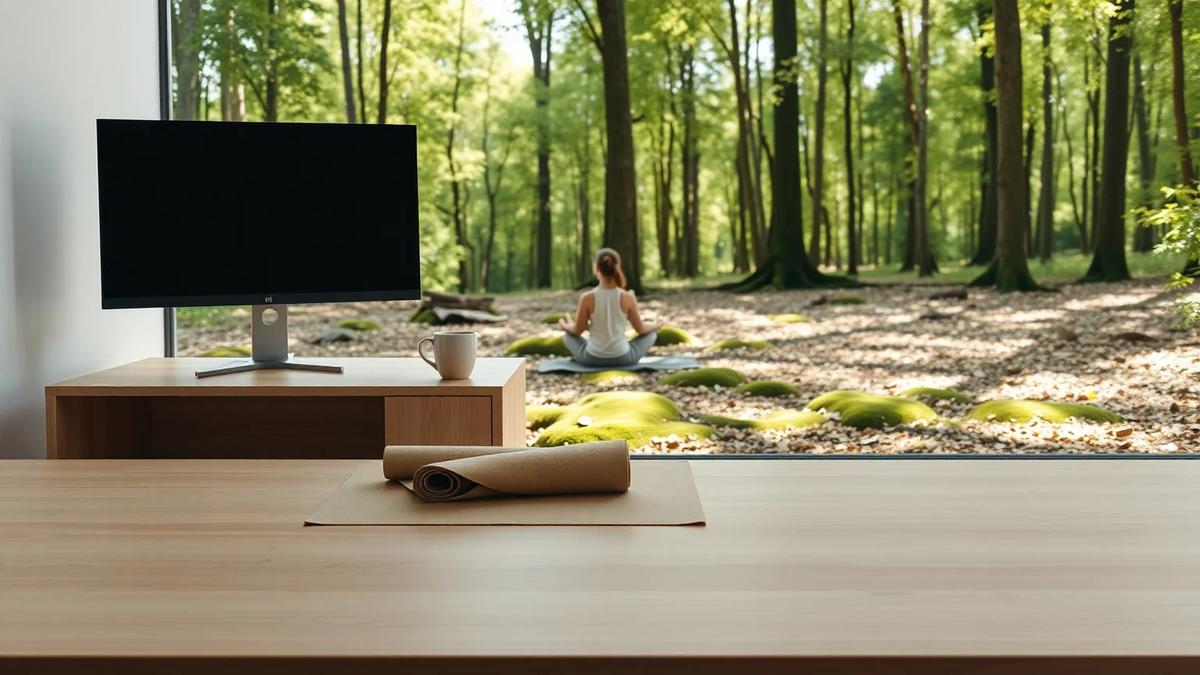 Waldbaden und Yoga: Naturtherapie gegen modernen Stress - Foto: über boerse-global.de